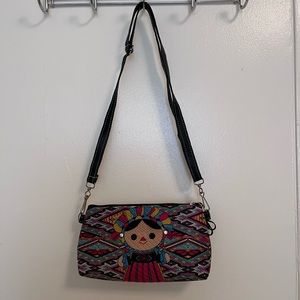 Mexican doll side bag
